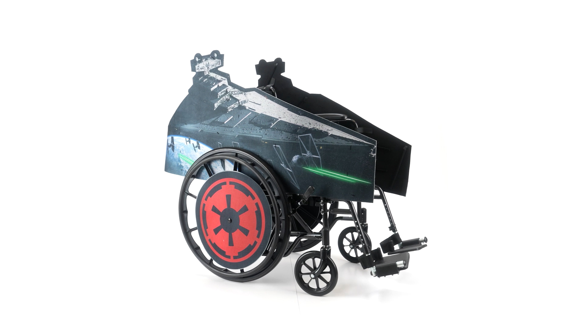 JWC1521 Darth Vader Wheelchair Adaptive Accessory RC1